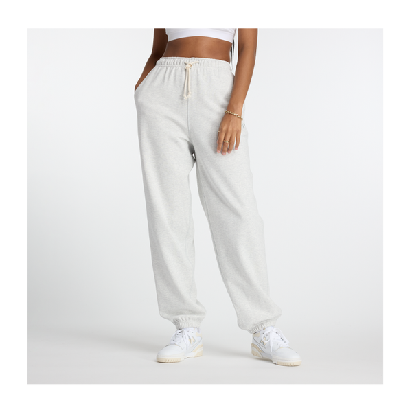 New Balance Women's Athletics French Terry Jogger Ash Heather