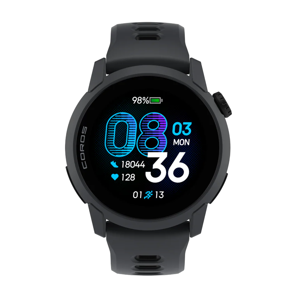 COROS PACE 4 Black Silicone Band