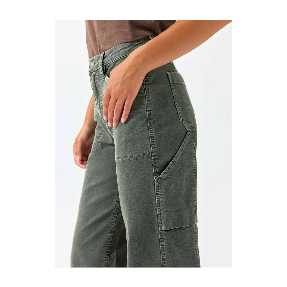 DUER Women's Stretch Canvas Utility Pant Thyme
