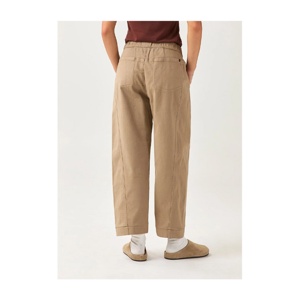 DUER Women's FlexTwill Barrel Pull On Pant Desert Tan