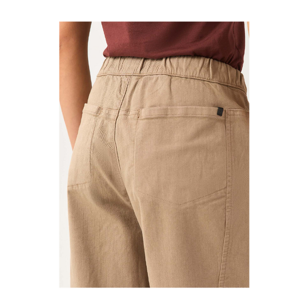 DUER Women's FlexTwill Barrel Pull On Pant Desert Tan