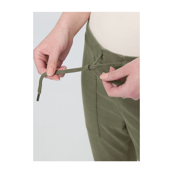 DUER Women's No Sweat Harbour Pant Light Olive