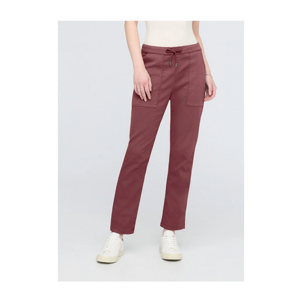 DUER Women's No Sweat Harbour Pant Red Clay