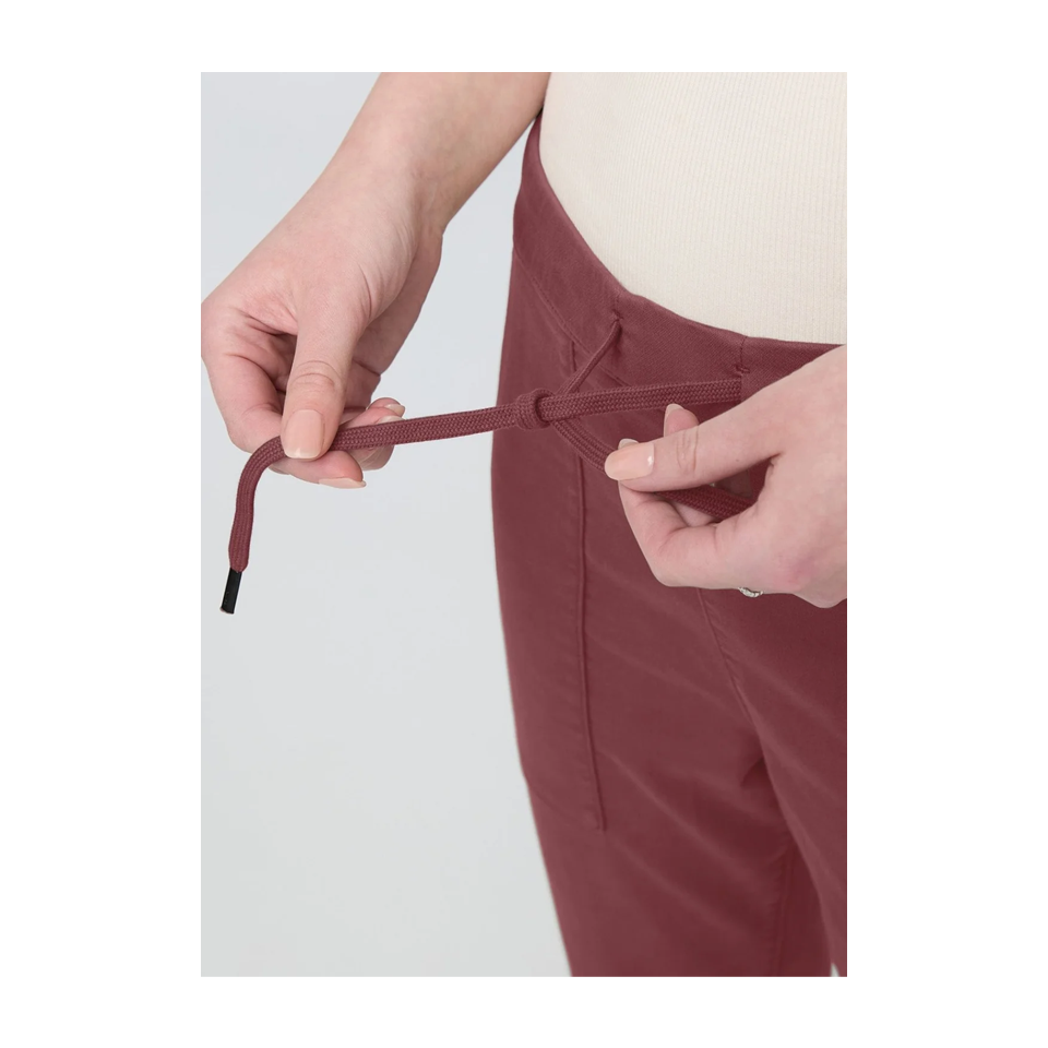 DUER Women's No Sweat Harbour Pant Red Clay