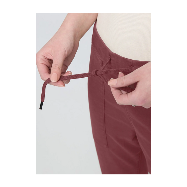 DUER Women's No Sweat Harbour Pant Red Clay