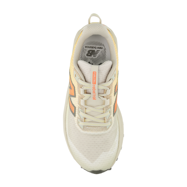 New Balance Women's FuelCell Rebel Trail White Peach/Timberwolf