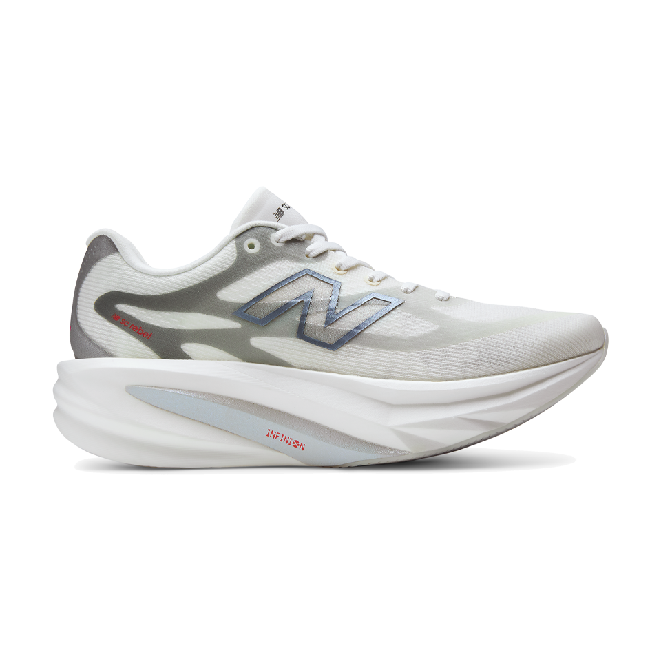 New Balance Women's SuperComp Rebel v1 Sea Salt/Neo Flame