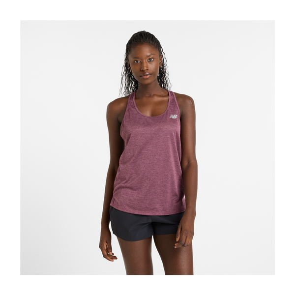 New Balance Women's Athletics Tank Faded Plum