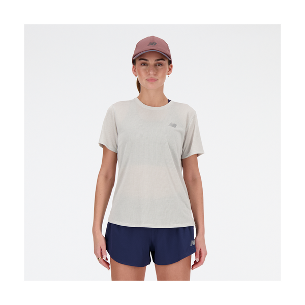 New Balance Women's RC Essential T-Shirt Grey