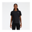 New Balance Women's Athletics T-Shirt Black Heather