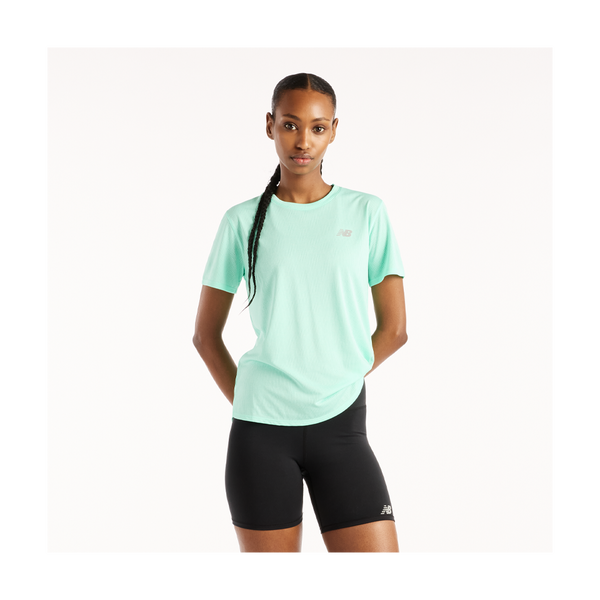 New Balance Women's RC Essential T-Shirt Bright Mint