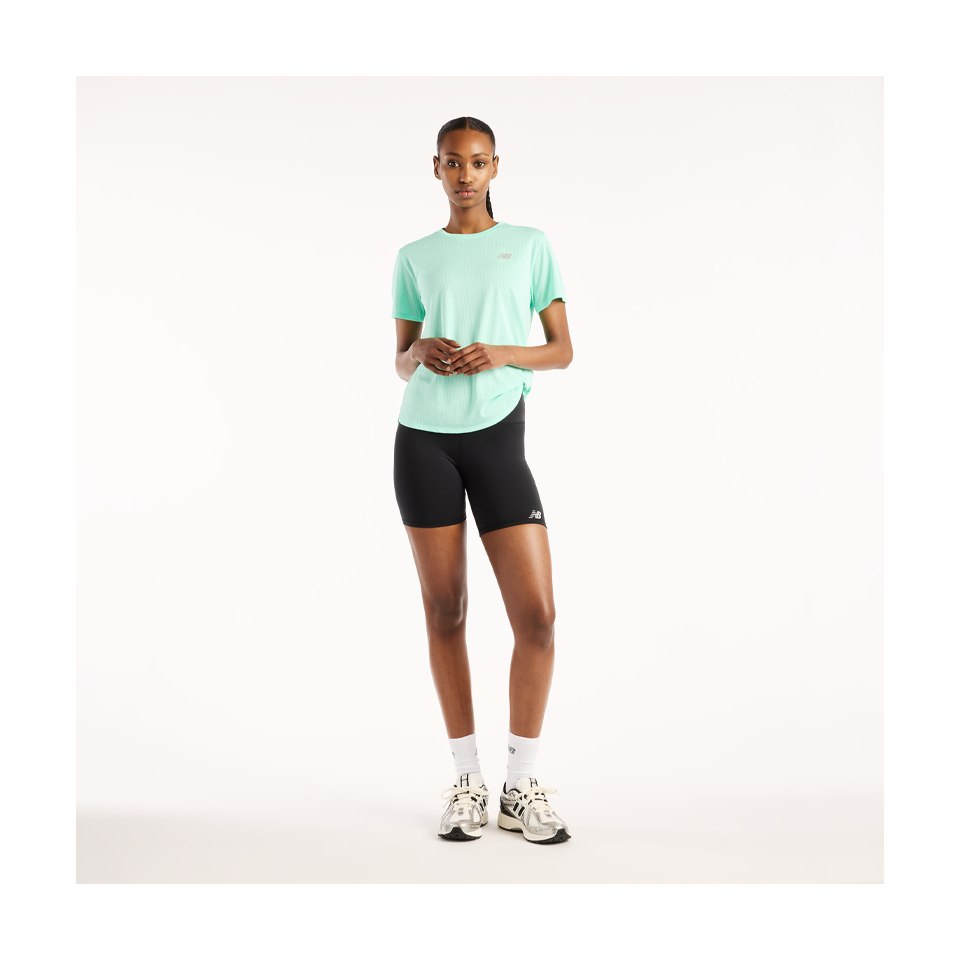 New Balance Women's RC Essential T-Shirt Bright Mint