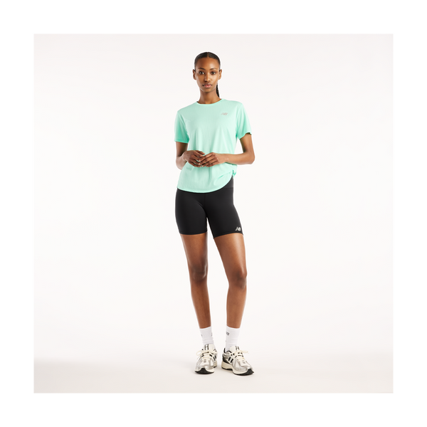 New Balance Women's RC Essential T-Shirt Bright Mint