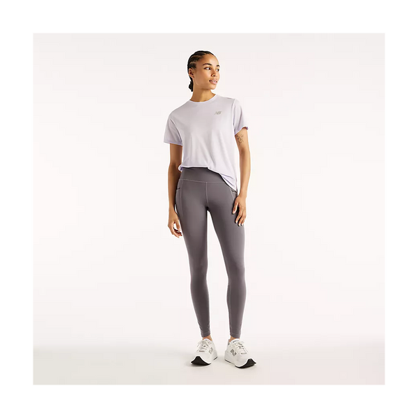 New Balance Women's RC Essential T-Shirt Smoked Violet
