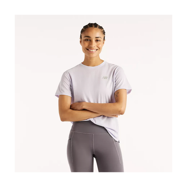 New Balance Women's RC Essential T-Shirt Smoked Violet