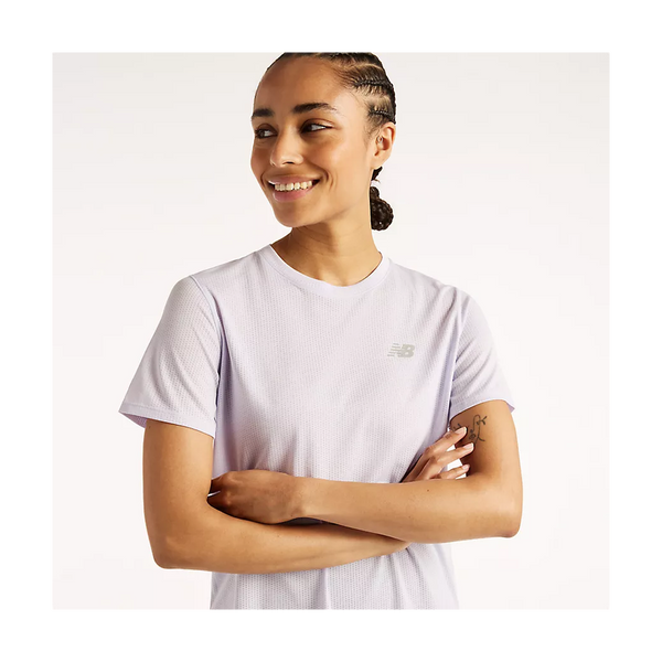 New Balance Women's RC Essential T-Shirt Smoked Violet