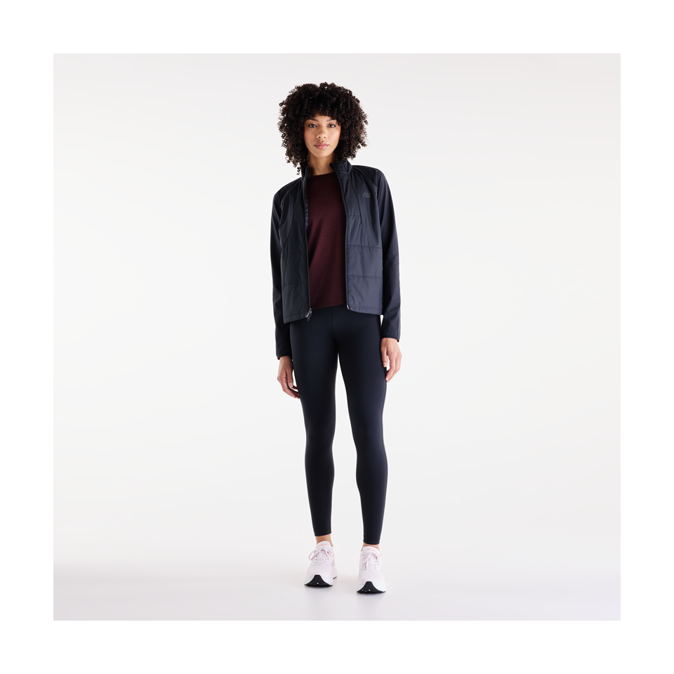 New Balance Women's RC Essential Long Sleeve Cherry Leather Secondary image