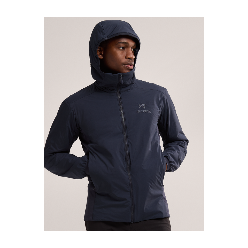 Arc'teryx Men's Atom Hoody Black Sapphire - Play Stores Inc