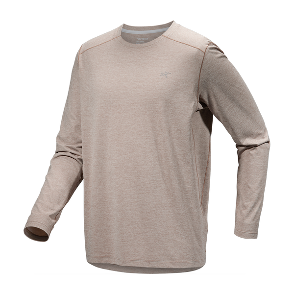 Arc'teryx Men's Cormac Crew Neck LS Smoke Bluff Heather