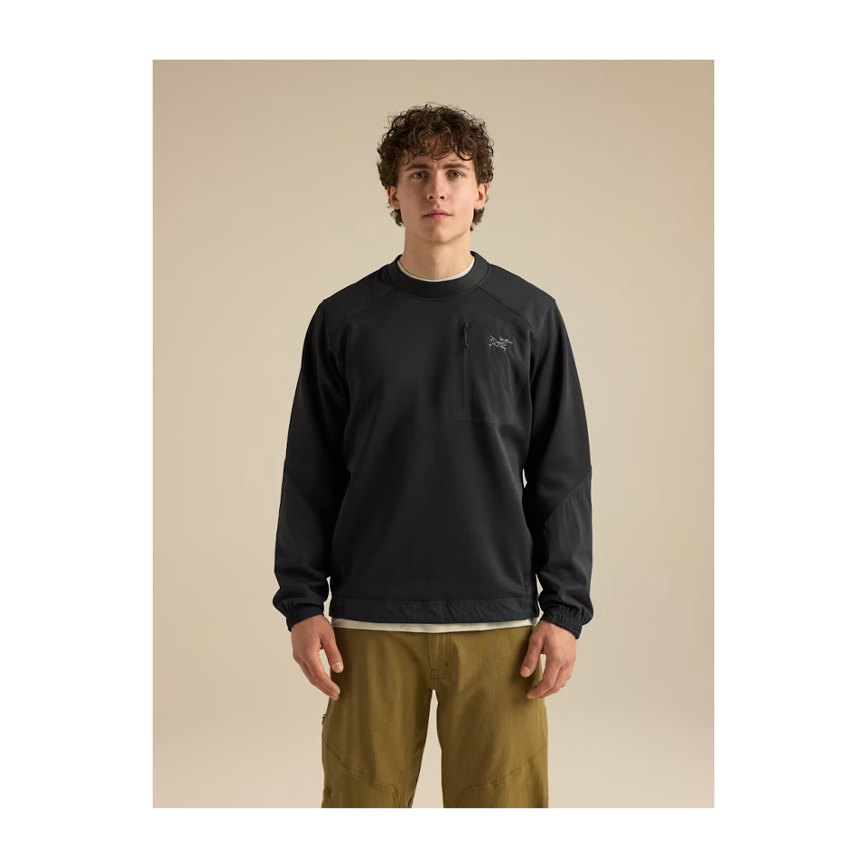 Arc'teryx Men's Konseal Crew Neck Pullover Black