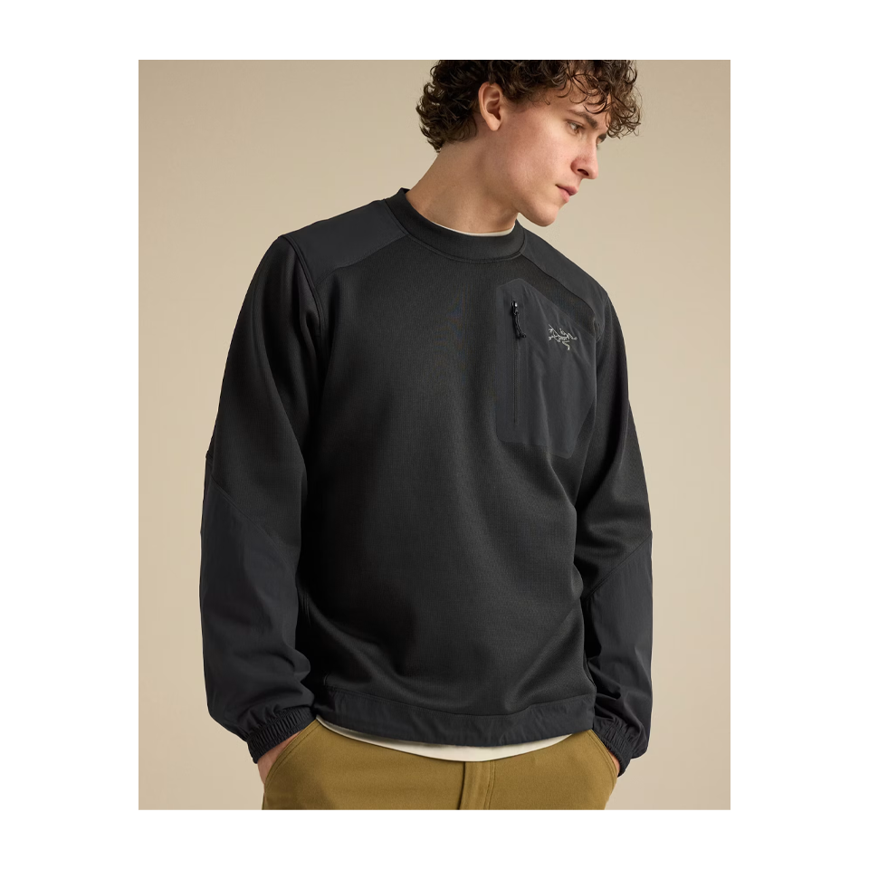 Arc'teryx Men's Konseal Crew Neck Pullover Black Secondary image