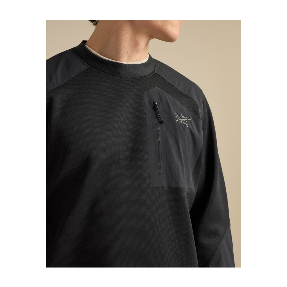 Arc'teryx Men's Konseal Crew Neck Pullover Black