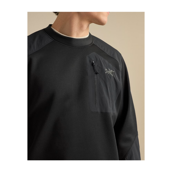 Arc'teryx Men's Konseal Crew Neck Pullover Black