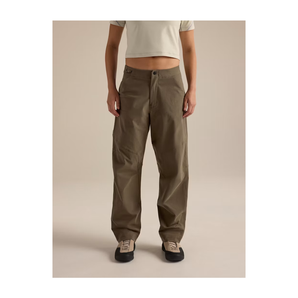 Arc'teryx Women's Clarkia Cotton Wide Leg Pant Mongoose Main image