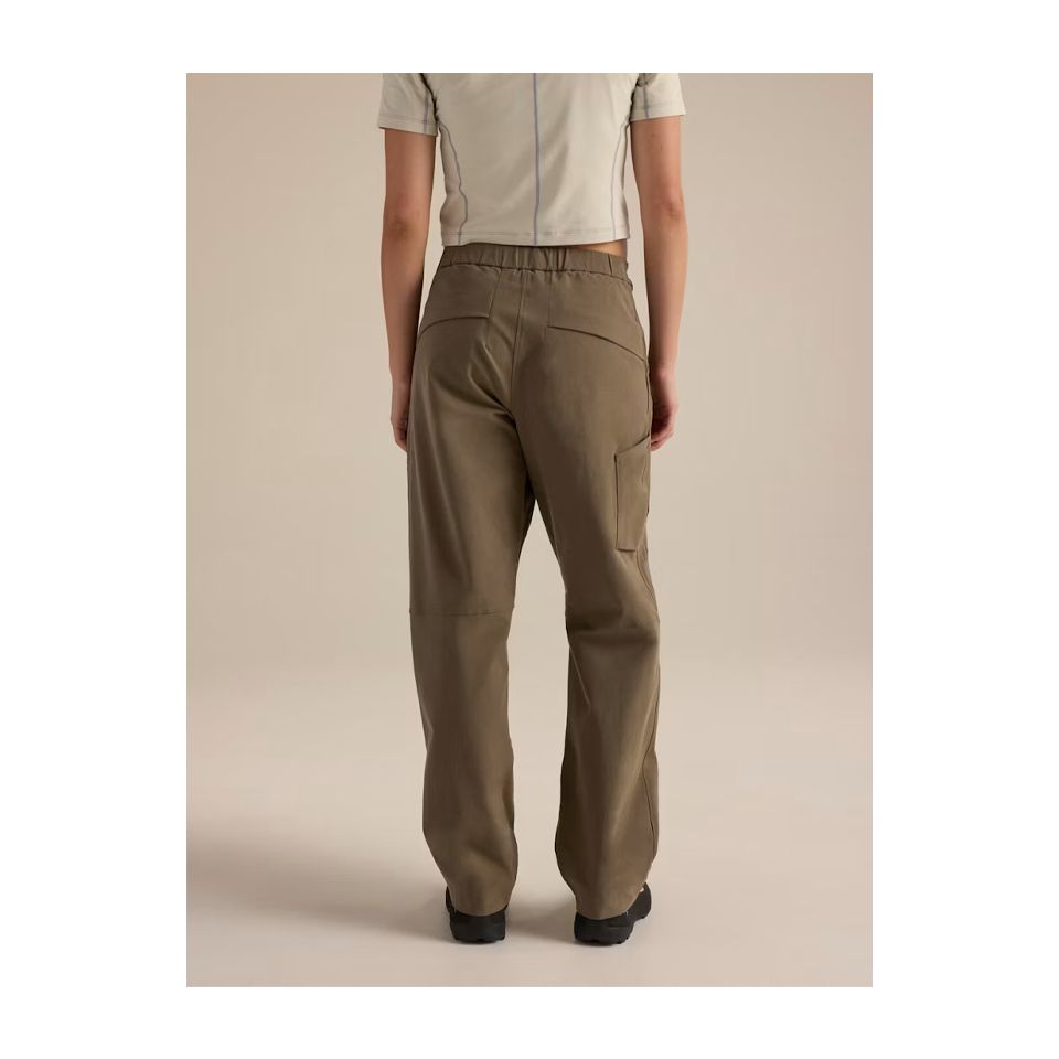 Arc'teryx Women's Clarkia Cotton Wide Leg Pant Mongoose