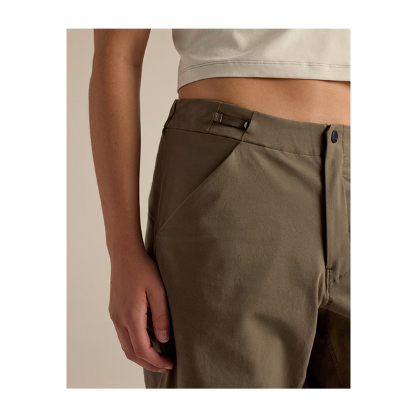 Arc'teryx Women's Clarkia Cotton Wide Leg Pant Mongoose
