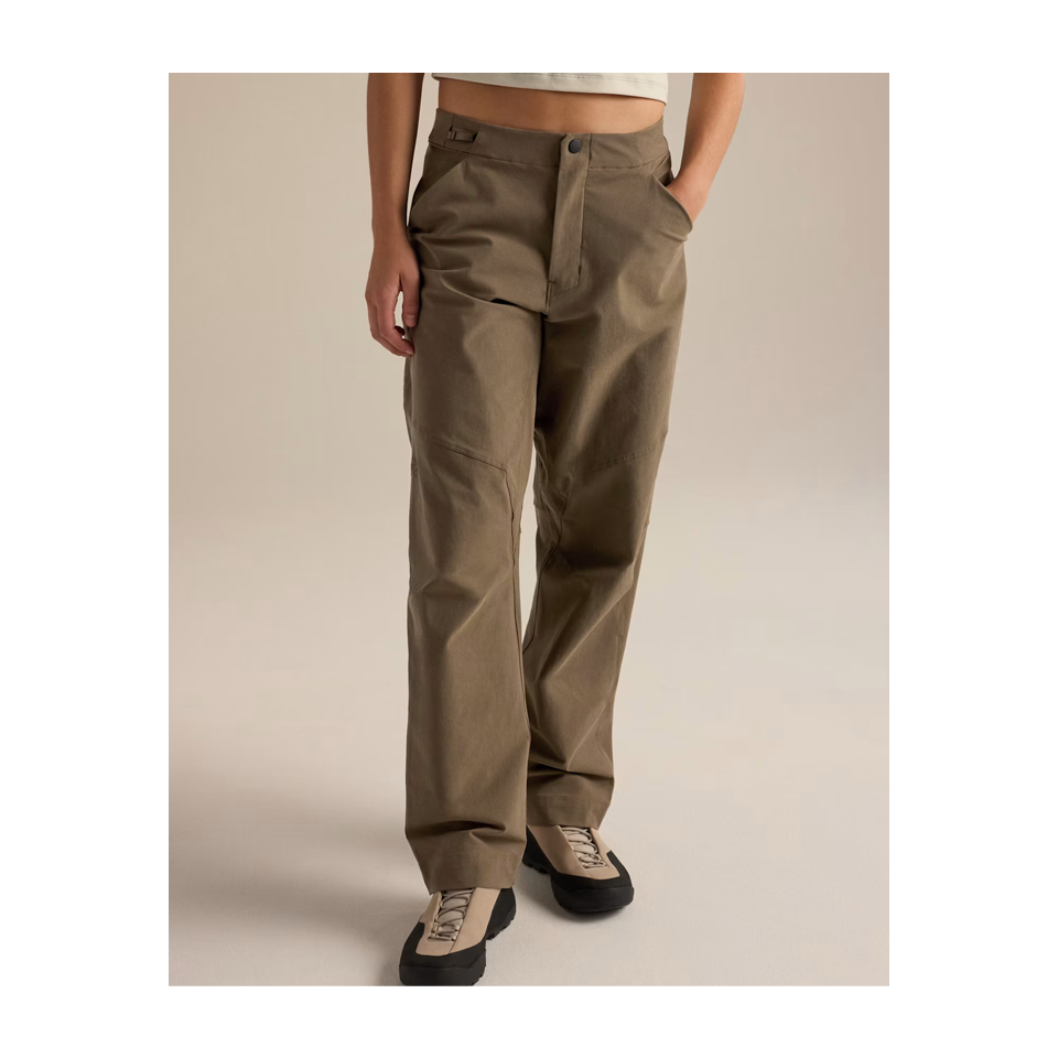 Arc'teryx Women's Clarkia Cotton Wide Leg Pant Mongoose