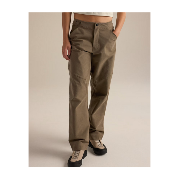 Arc'teryx Women's Clarkia Cotton Wide Leg Pant Mongoose