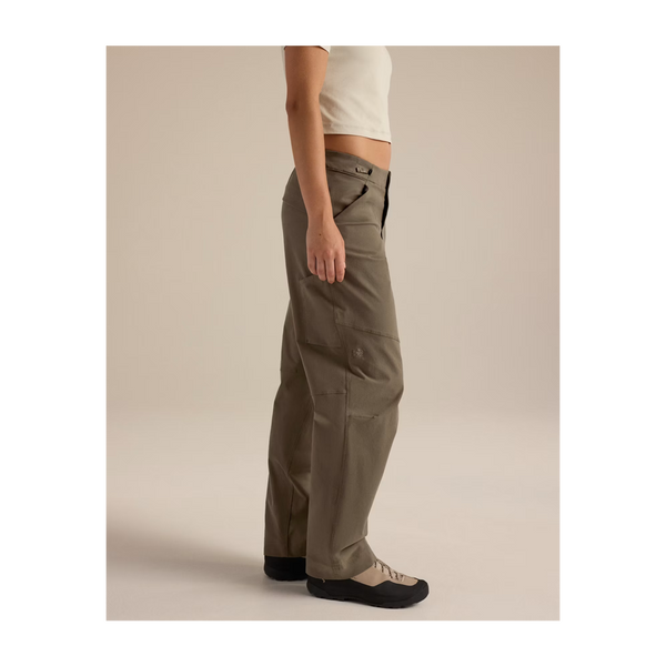 Arc'teryx Women's Clarkia Cotton Wide Leg Pant Mongoose