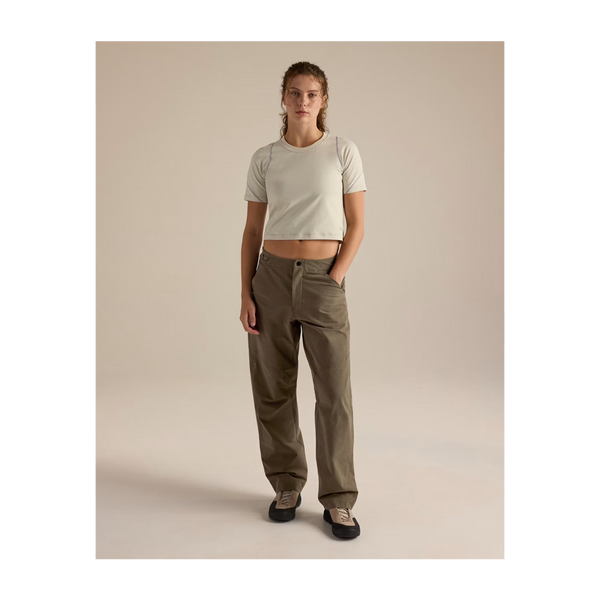 Arc'teryx Women's Clarkia Cotton Wide Leg Pant Mongoose