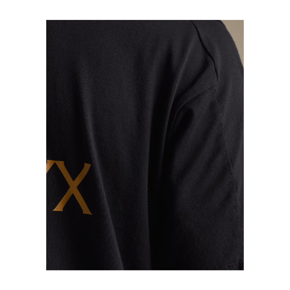 Arc'teryx Men's Kragg SL Cotton Bird Word Shirt SS 24K Black