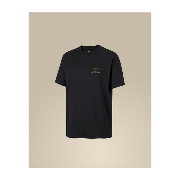 Arc'teryx Men's Kragg SL Cotton Bird Word Shirt SS 24K Black