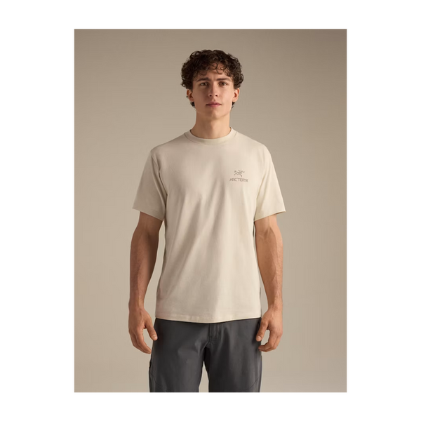 Arc'teryx Men's Kragg SL Cotton Bird Word Shirt SS Sea Salt/Mongoose
