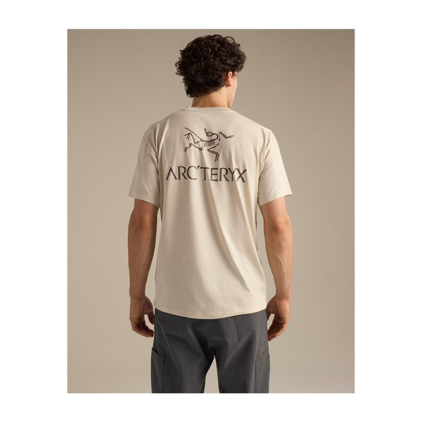 Arc'teryx Men's Kragg SL Cotton Bird Word Shirt SS Sea Salt/Mongoose