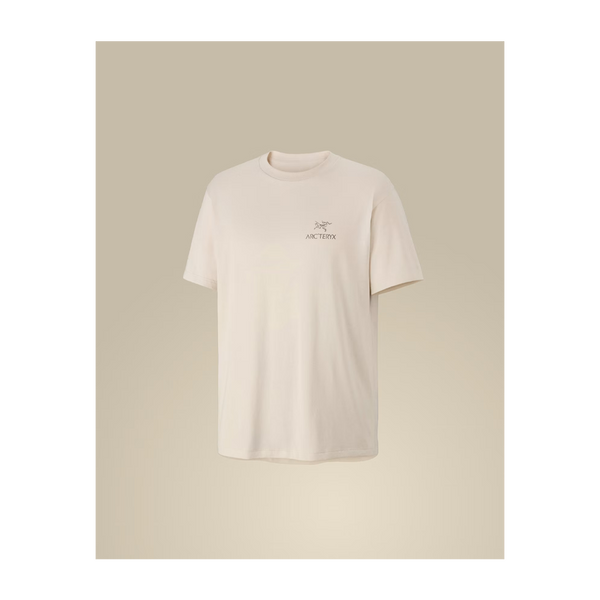 Arc'teryx Men's Kragg SL Cotton Bird Word Shirt SS Sea Salt/Mongoose
