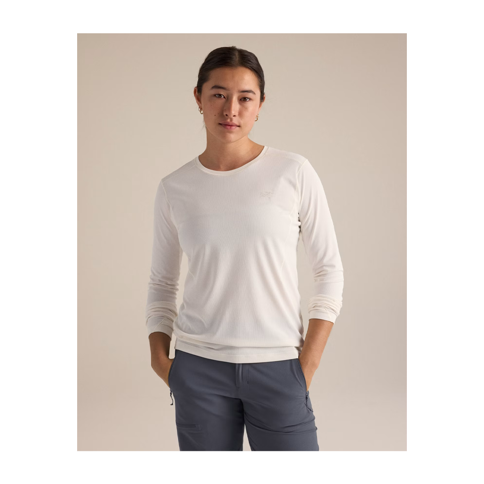 Arc'teryx Women's Sunna Crew Shirt LS Arctic Silk
