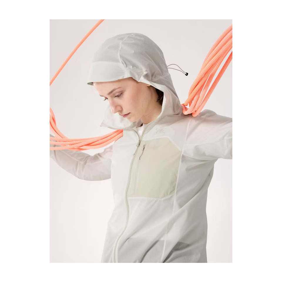 Arc'teryx Women's Squamish Hoody Arctic Silk/Sea Salt