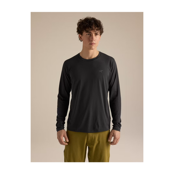 Arc'teryx Men's Cormac Crew Neck Shirt LS Black