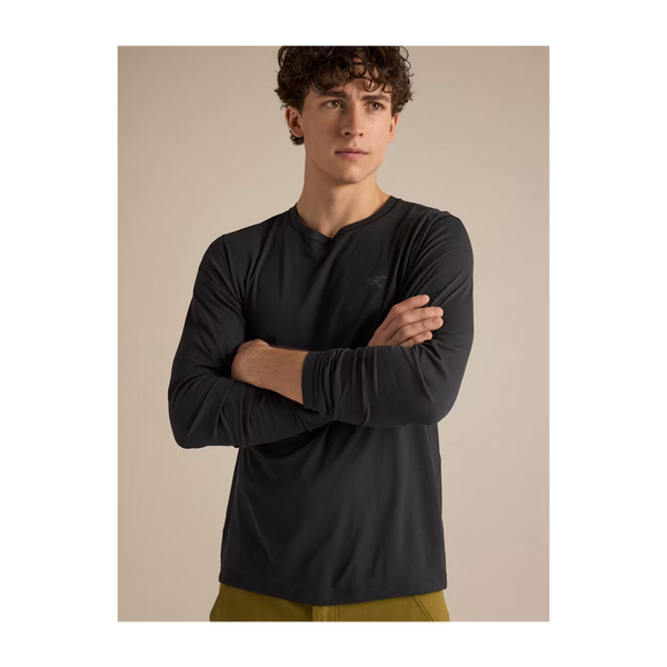 Arc'teryx Men's Cormac Crew Neck Shirt LS Black