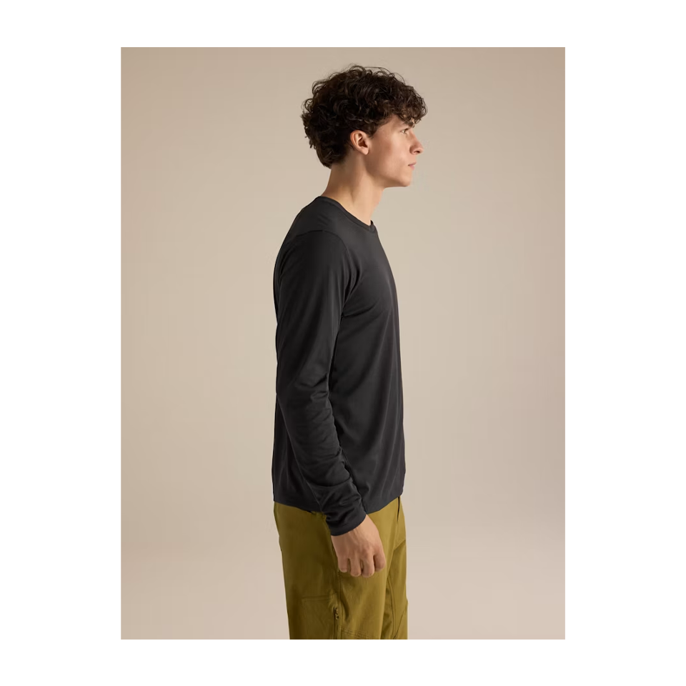 Arc'teryx Men's Cormac Crew Neck Shirt LS Black