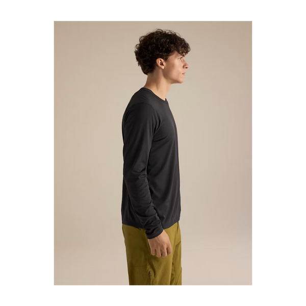 Arc'teryx Men's Cormac Crew Neck Shirt LS Black