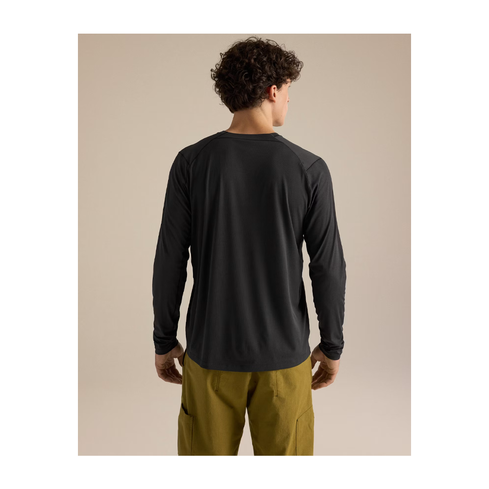 Arc'teryx Men's Cormac Crew Neck Shirt LS Black