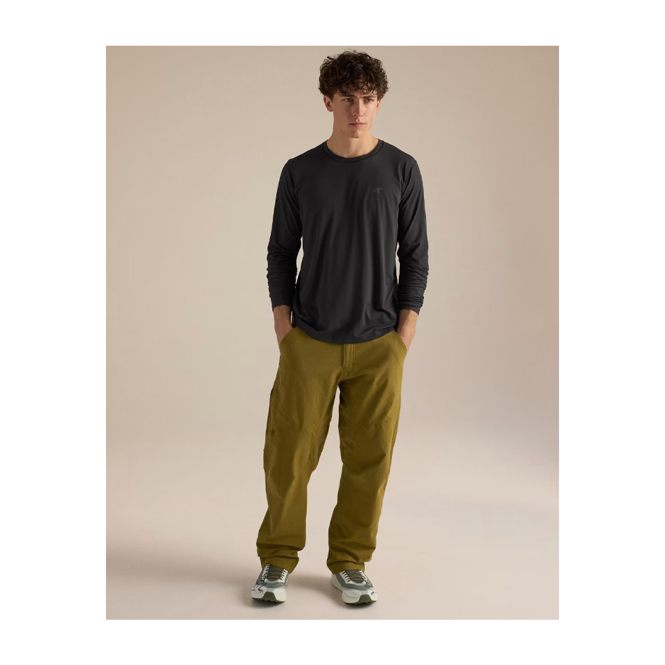 Arc'teryx Men's Cormac Crew Neck Shirt LS Black