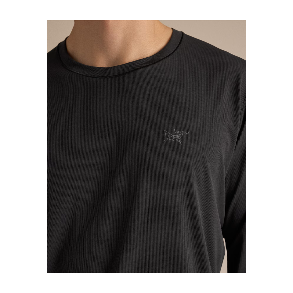 Arc'teryx Men's Cormac Crew Neck Shirt LS Black
