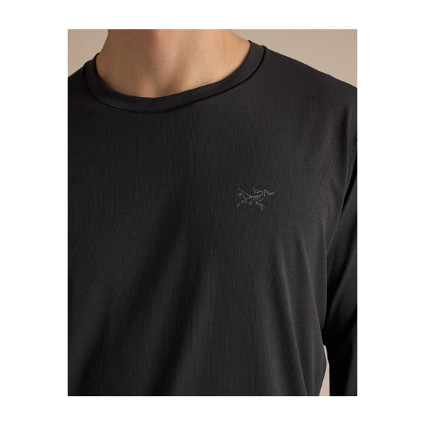Arc'teryx Men's Cormac Crew Neck Shirt LS Black