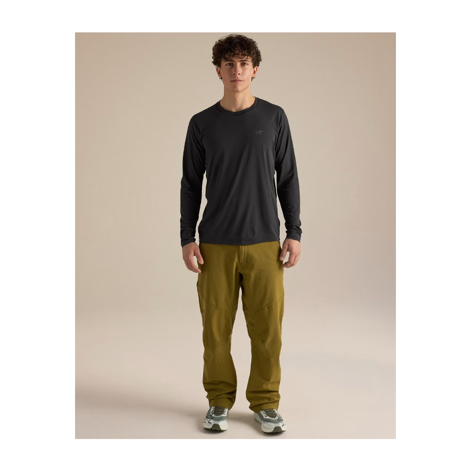 Arc'teryx Men's Cormac Crew Neck Shirt LS Black
